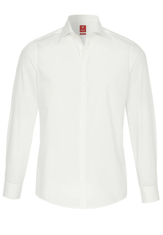 PURE- City Hemd slim fit Langarm