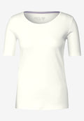 T-Shirt in Unifarbe