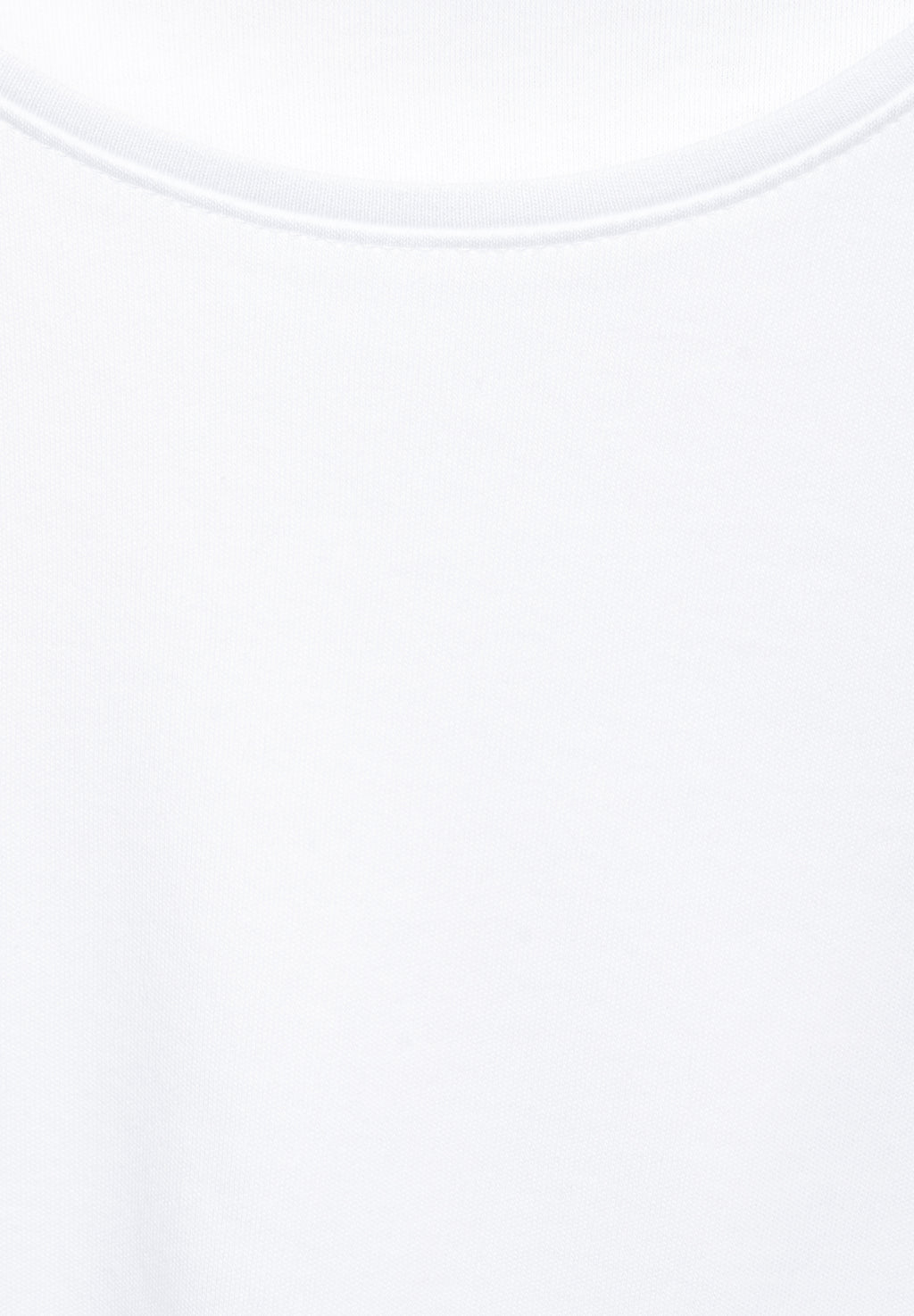 Basic T-Shirt mit Rundhals in Unifarbe