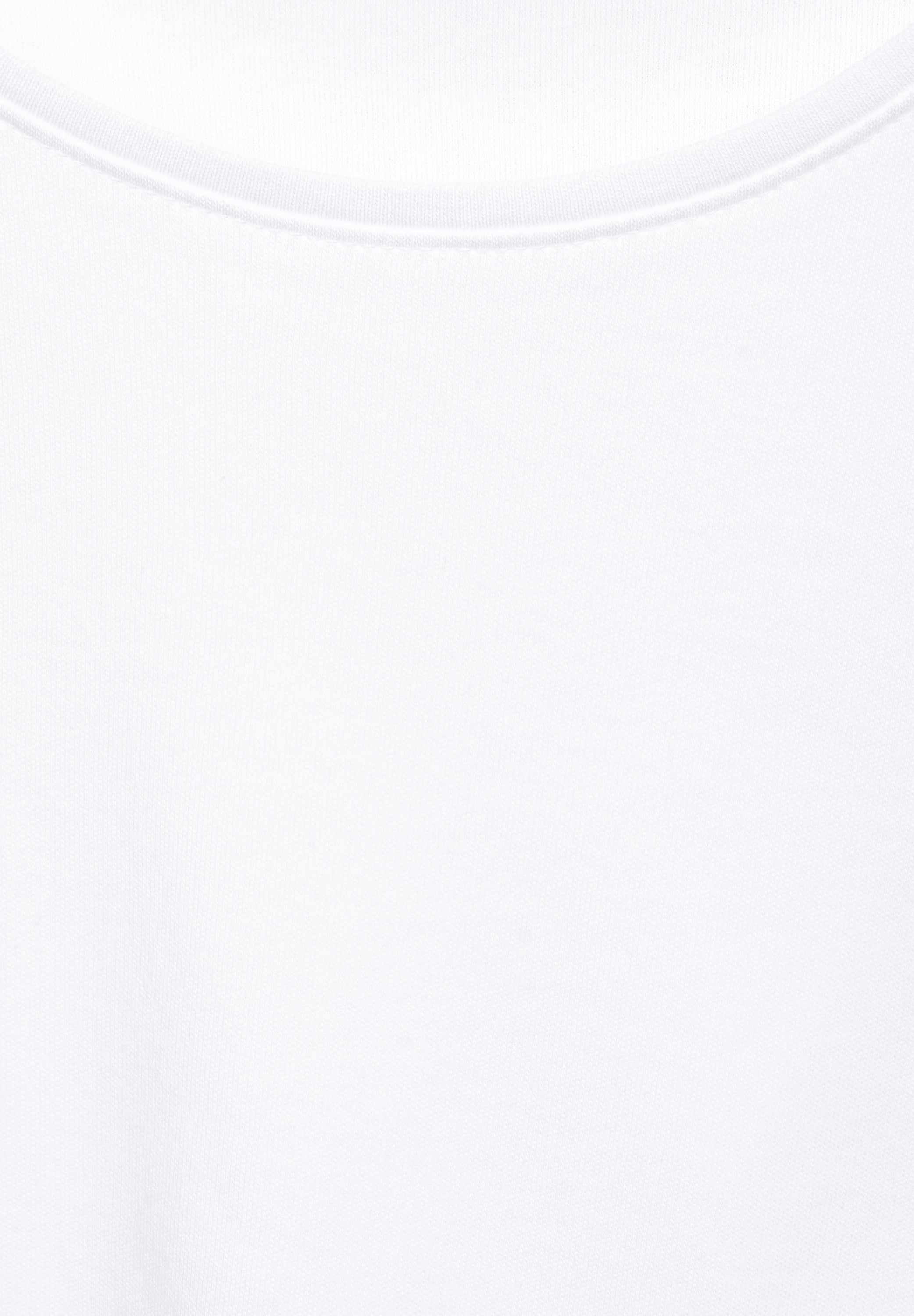 Basic T-Shirt mit Rundhals in Unifarbe