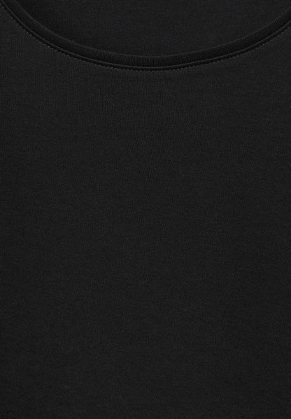 T-Shirt in Unifarbe
