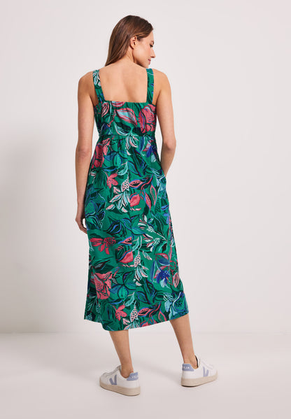 Midi Leinenmix Kleid