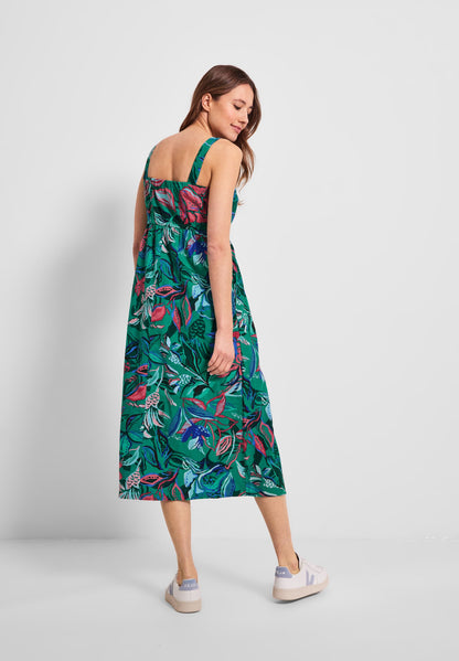Midi Leinenmix Kleid