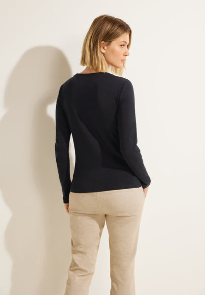 Basic Langarmshirt