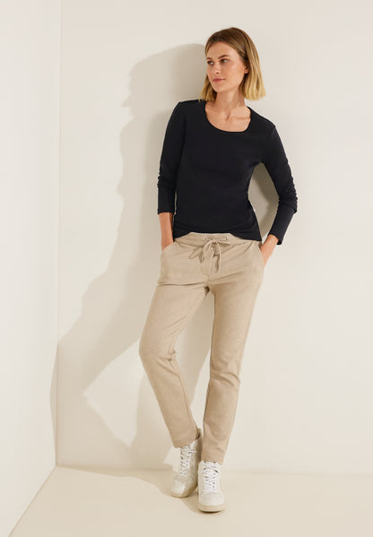 Basic Langarmshirt