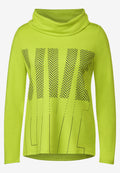 Volumenkragen Shirt
