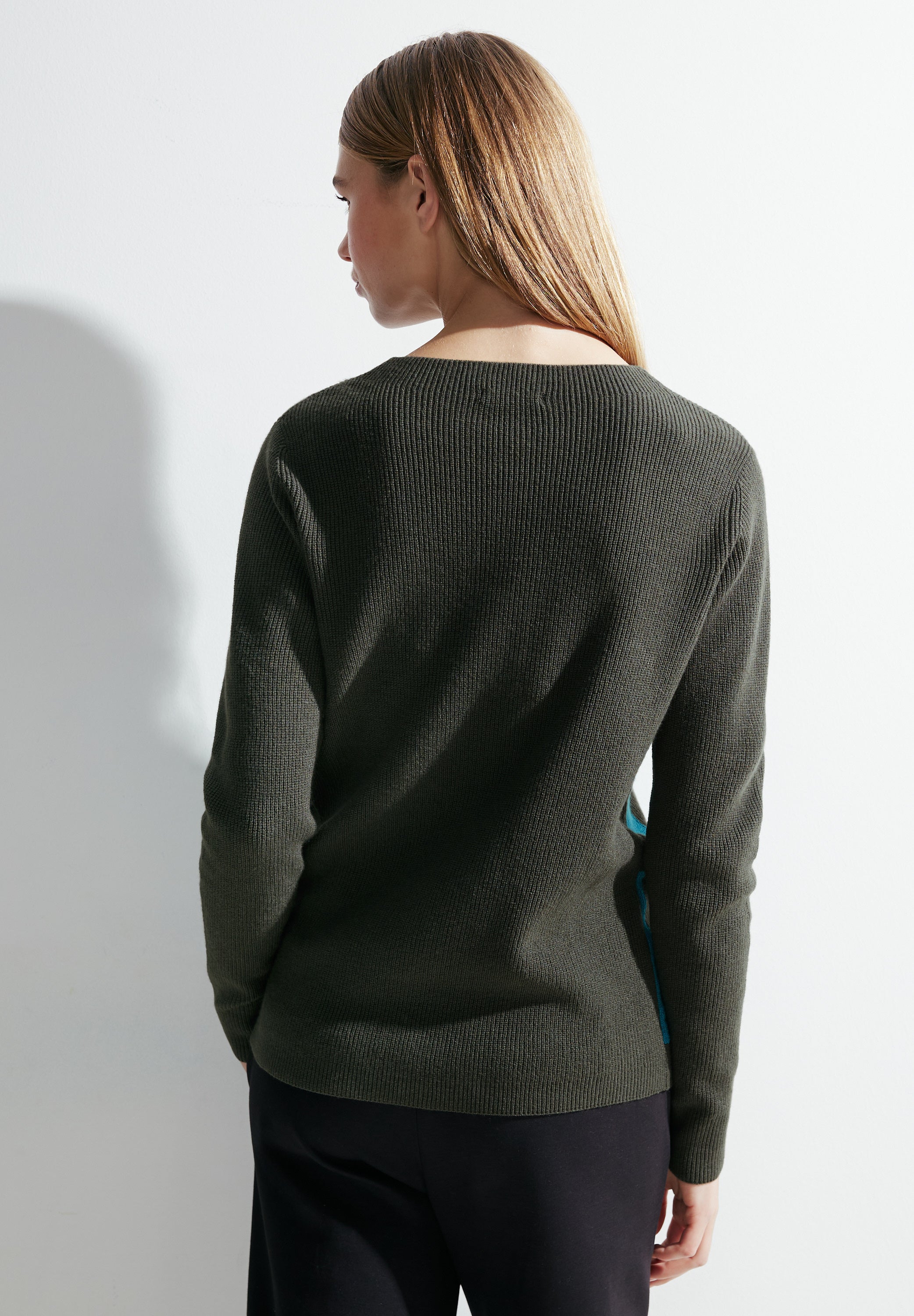 Strickpullover mit Wording