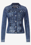 Blaue Jeansjacke