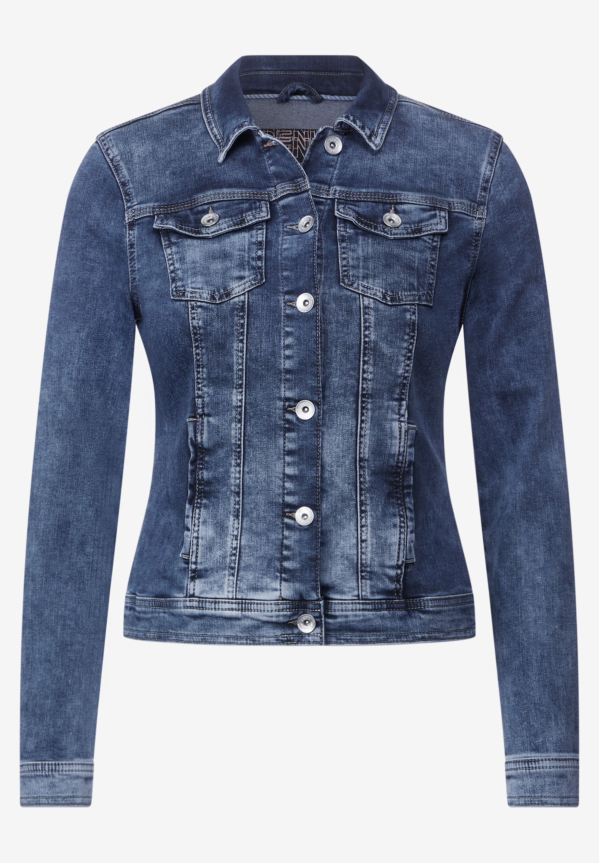Blaue Jeansjacke