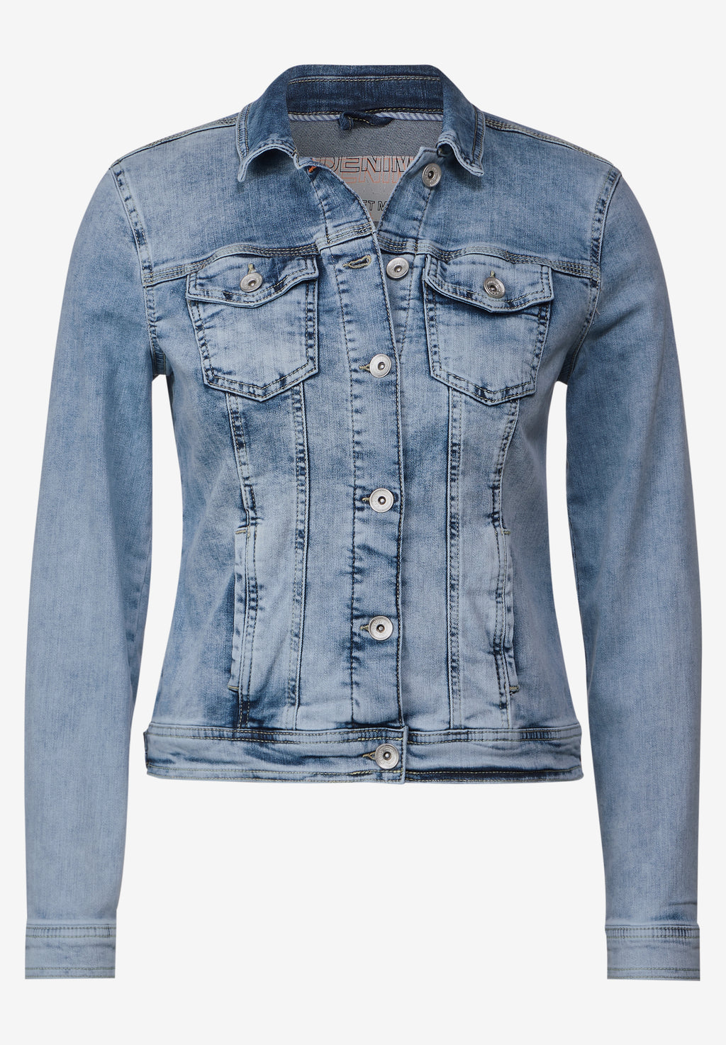 Hellblaue Jeansjacke