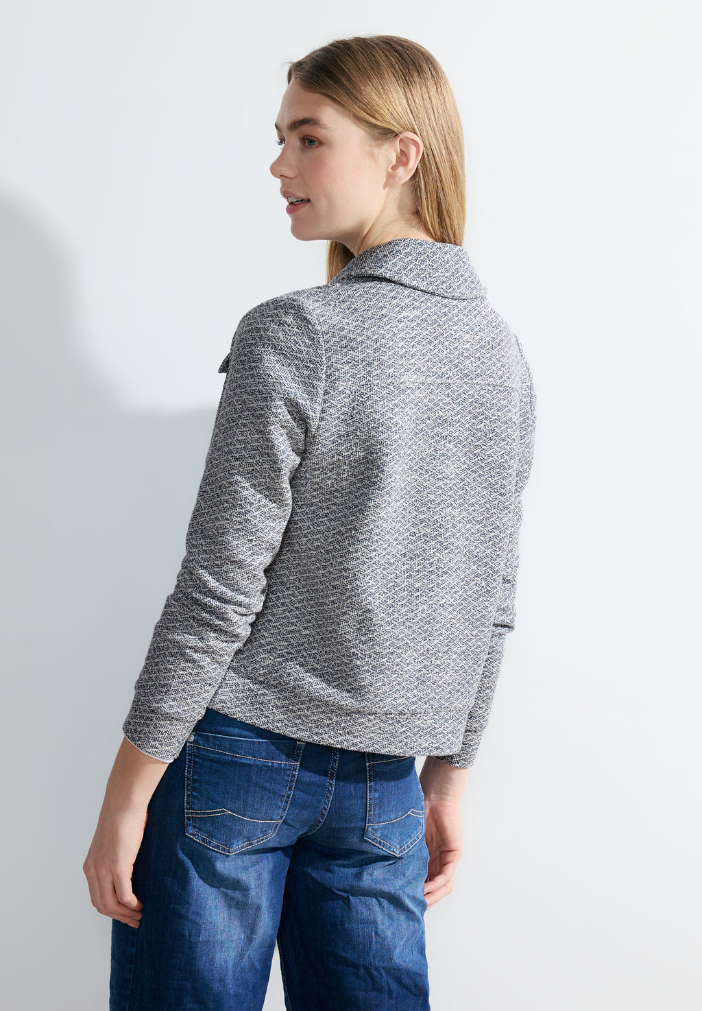 Bouclé Jacke