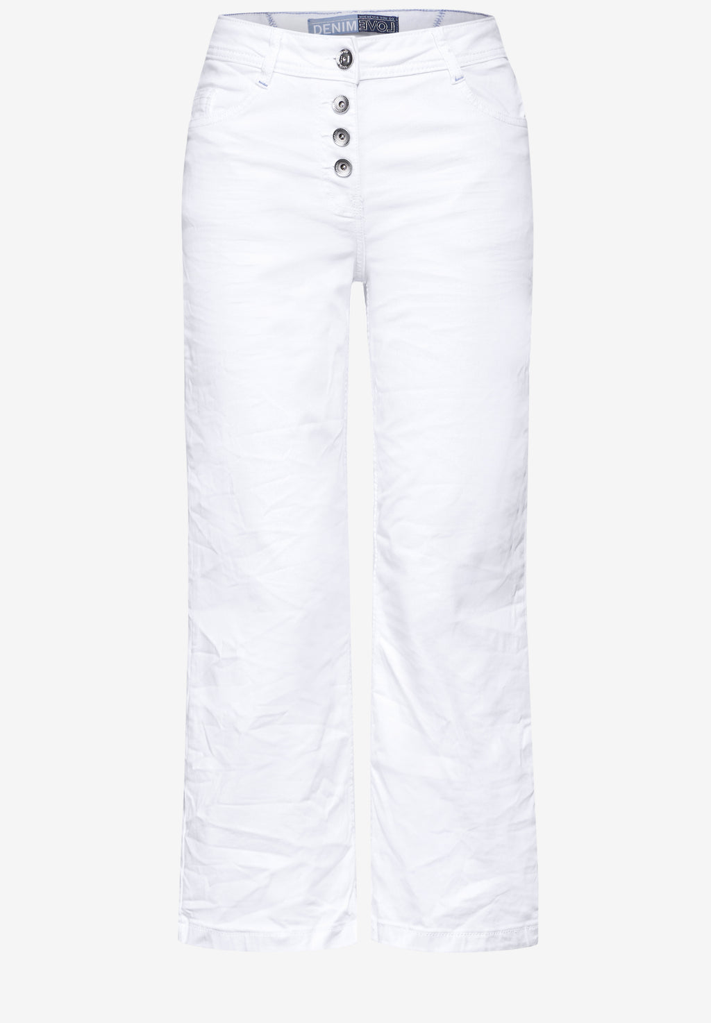 Loose Fit Culotte Jeans