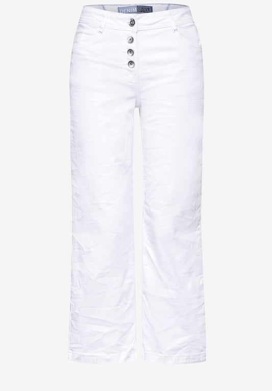 Loose Fit Culotte Jeans