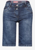 Mittelblaue Jeans Shorts