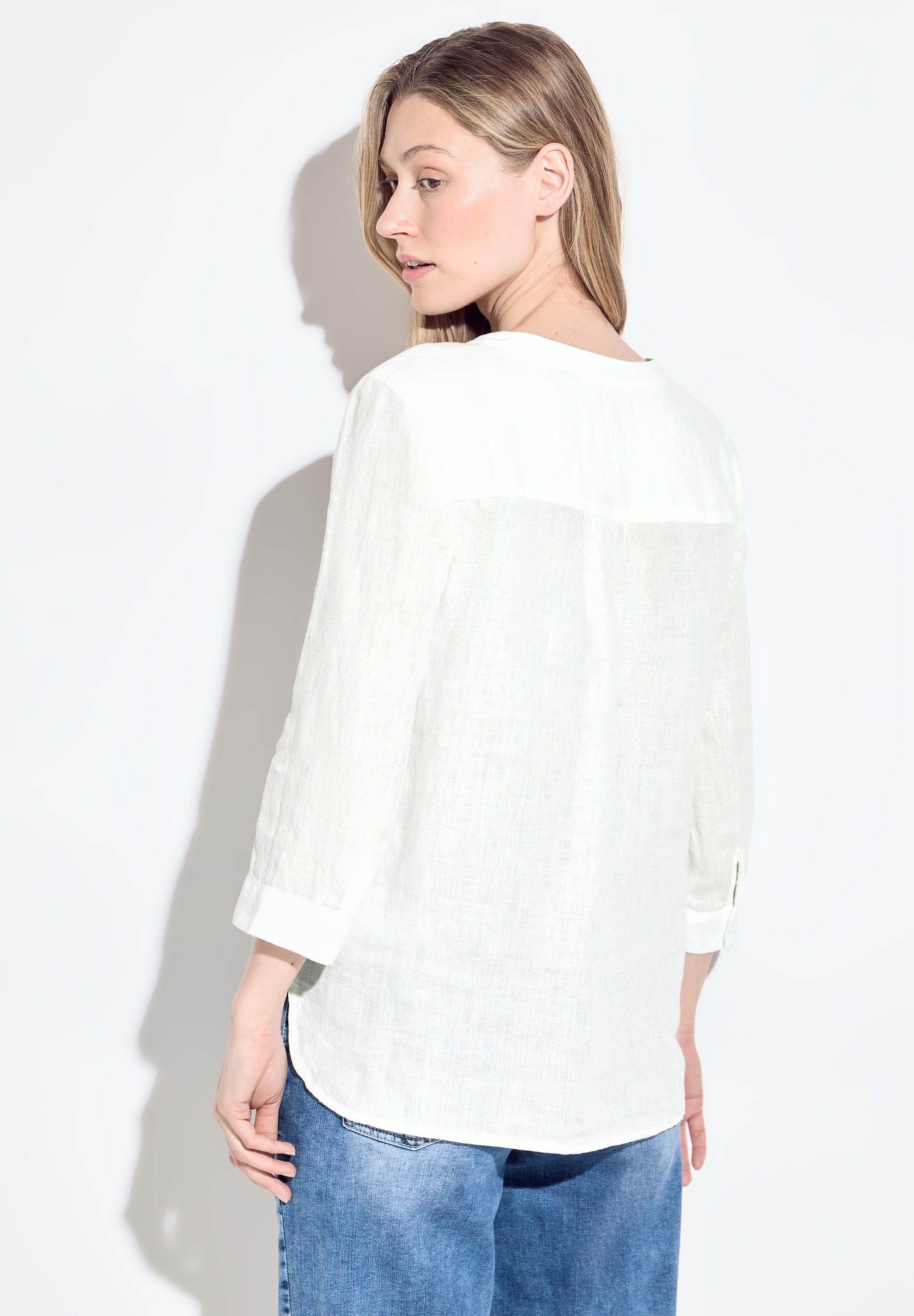 Bluse aus Leinen