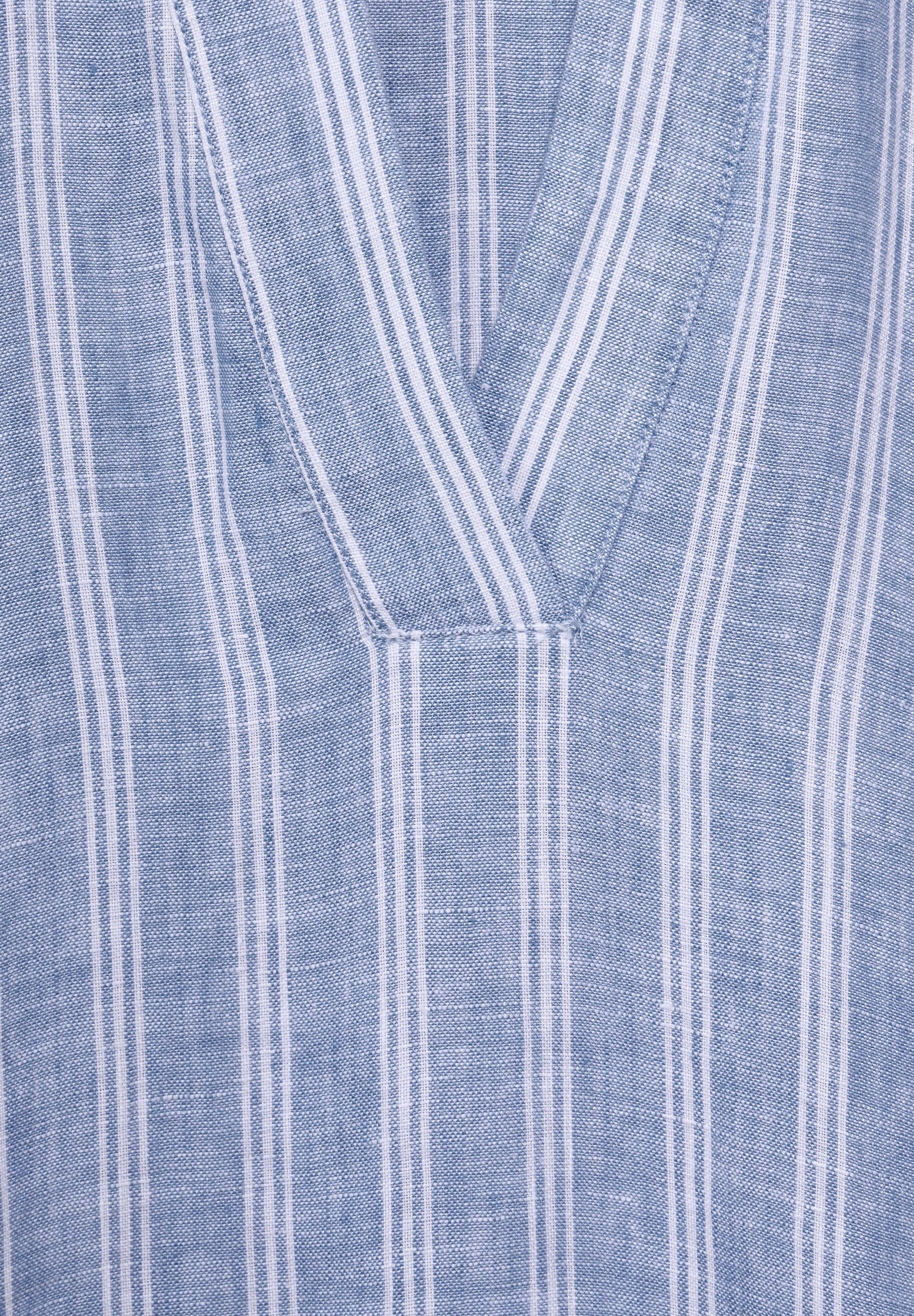 Leinenkleid mit Streifen