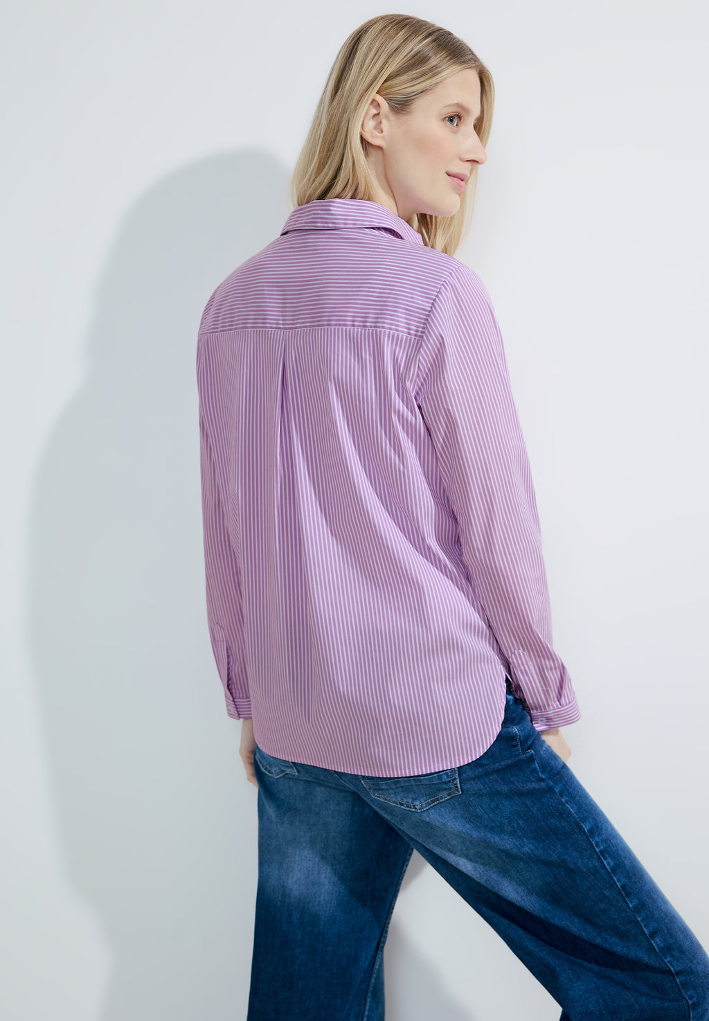 Gestreifte Hemdbluse