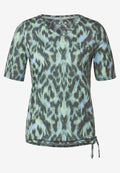 Burn Out Print T-Shirt