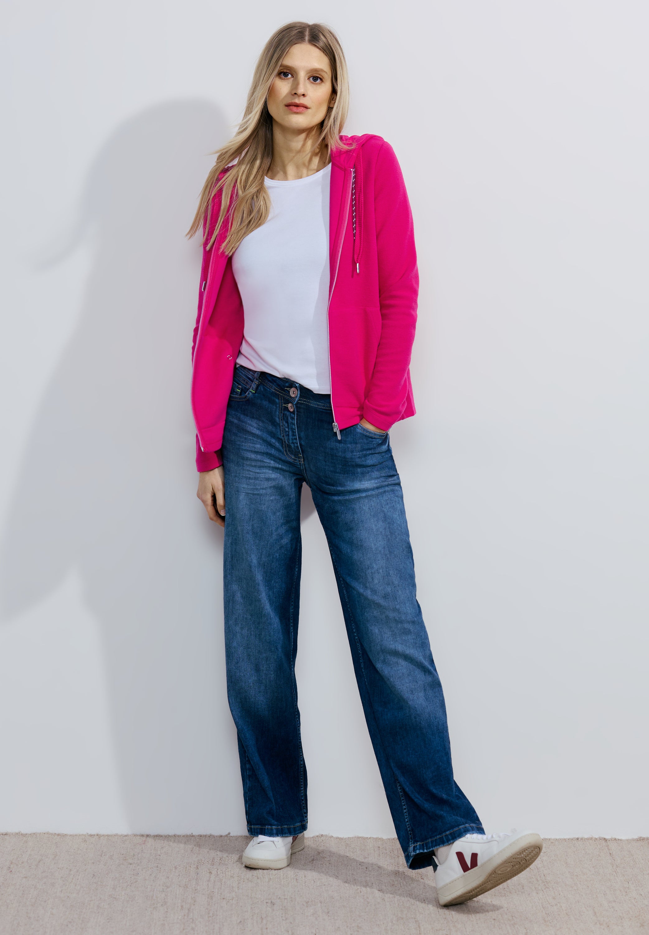 Kapuzen Sweatjacke