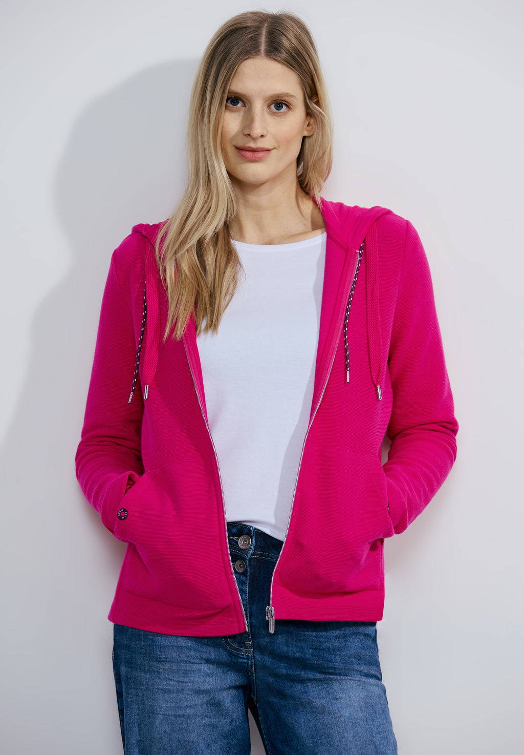 Kapuzen Sweatjacke