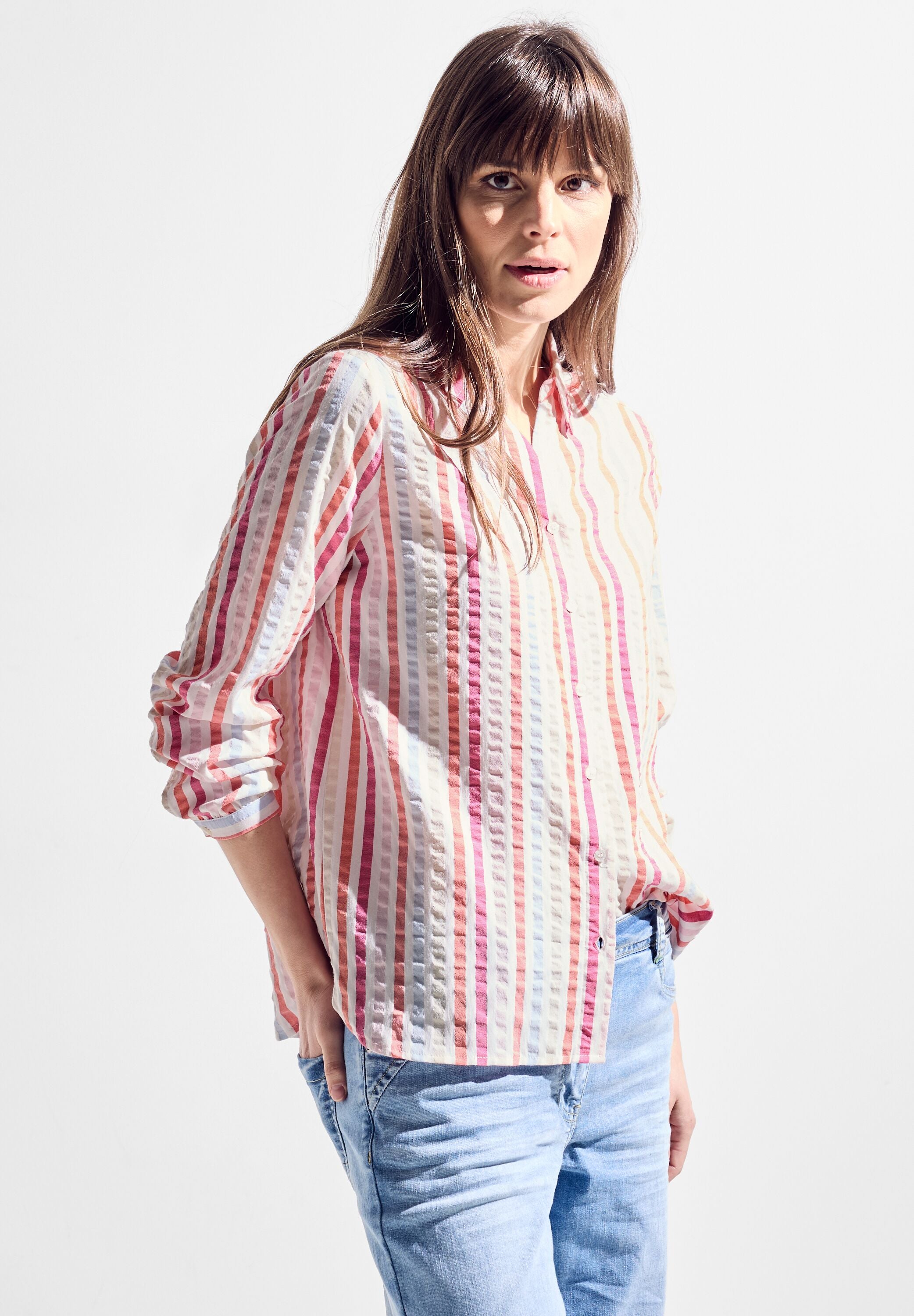 Seersucker Bluse