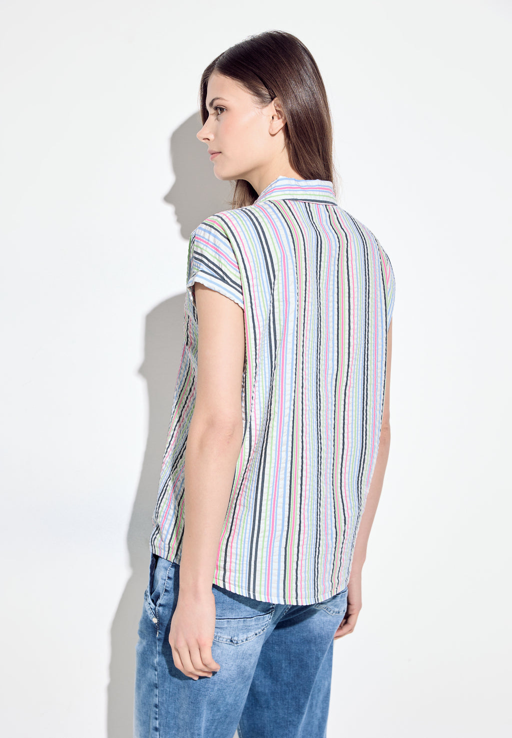 Seersucker Bluse
