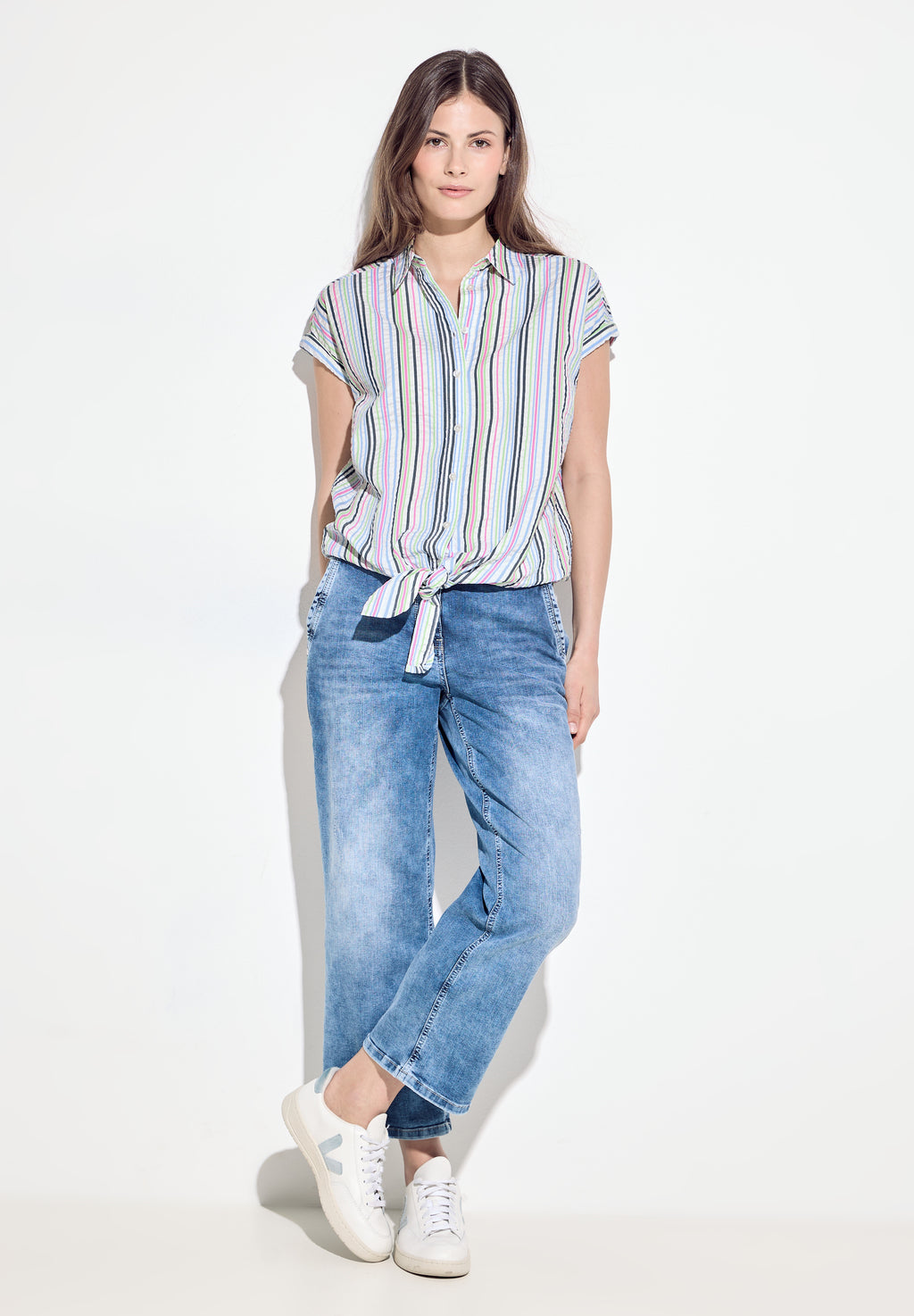 Seersucker Bluse