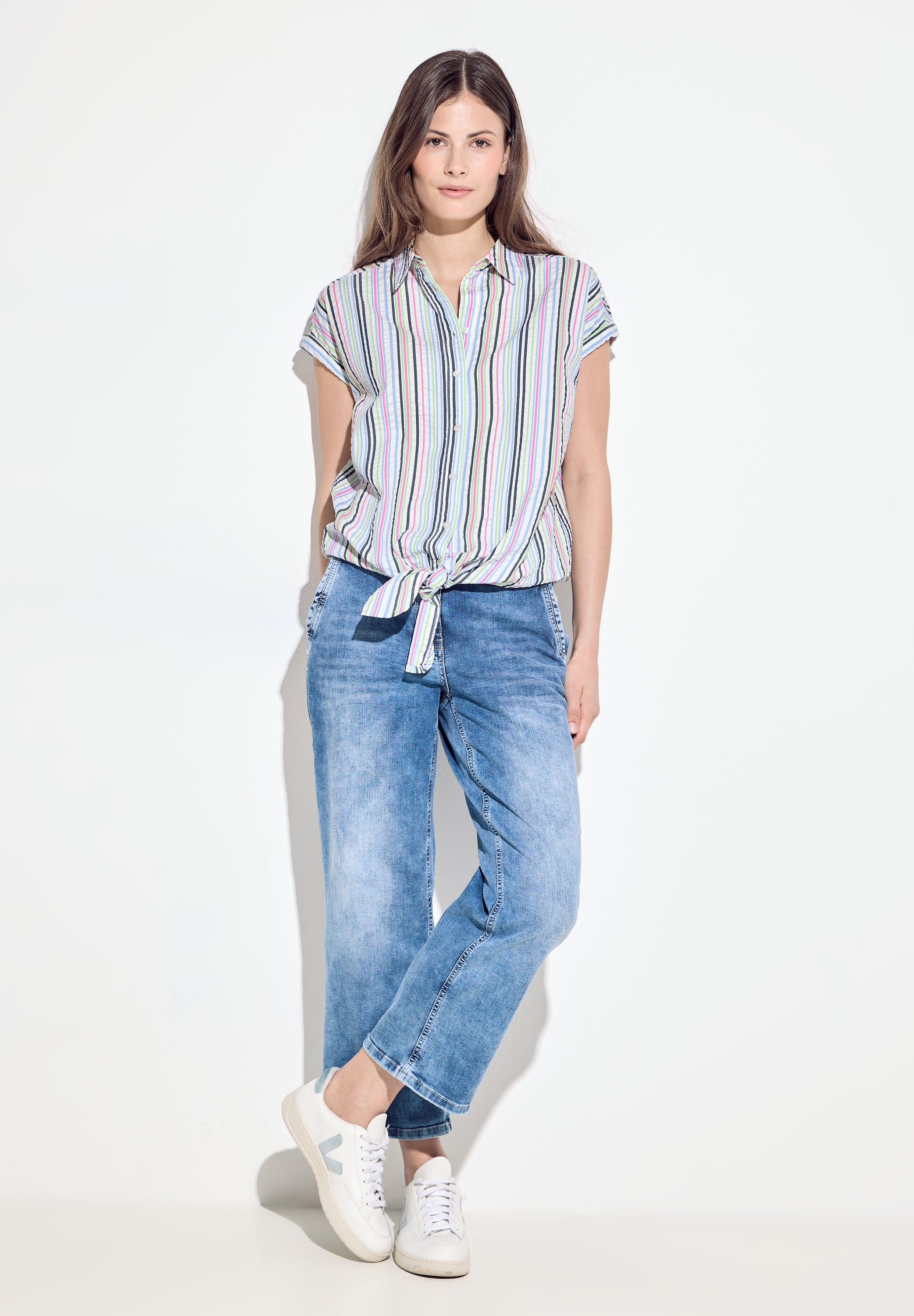 Seersucker Bluse