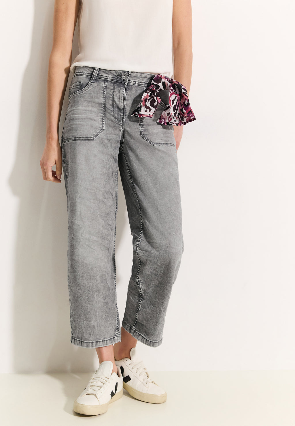 Culotte Jeans mit Bandana