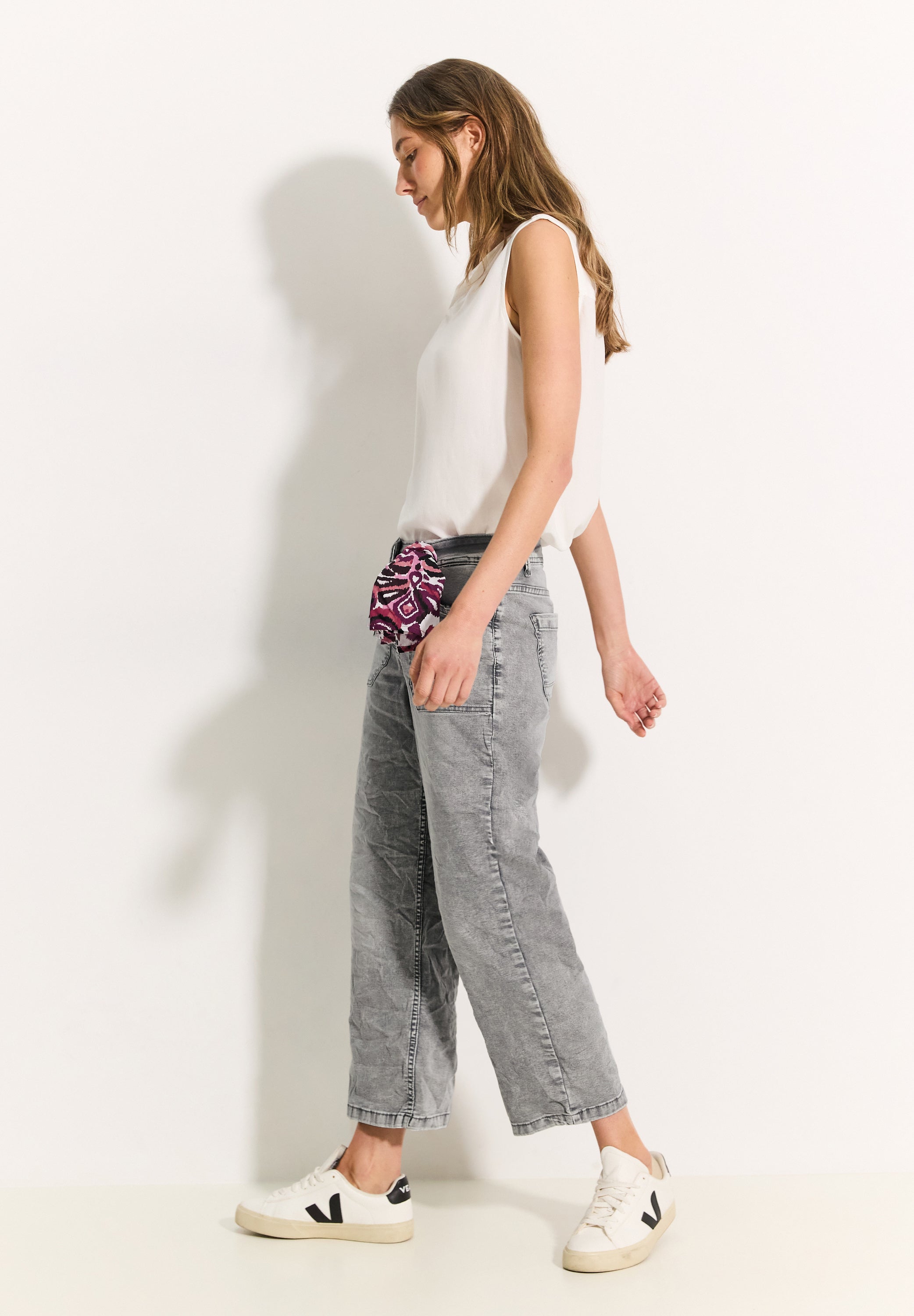Culotte Jeans mit Bandana