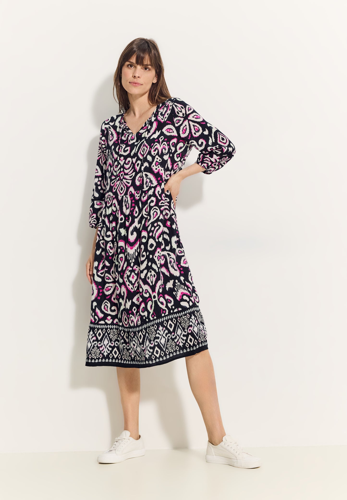 Tunika Kleid mit Print