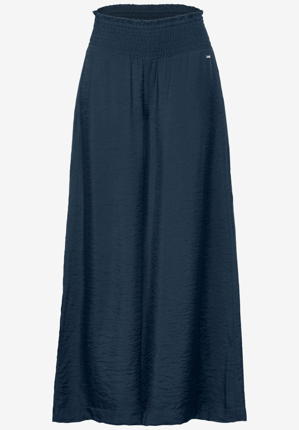 Struktur Hose mit Wide Legs