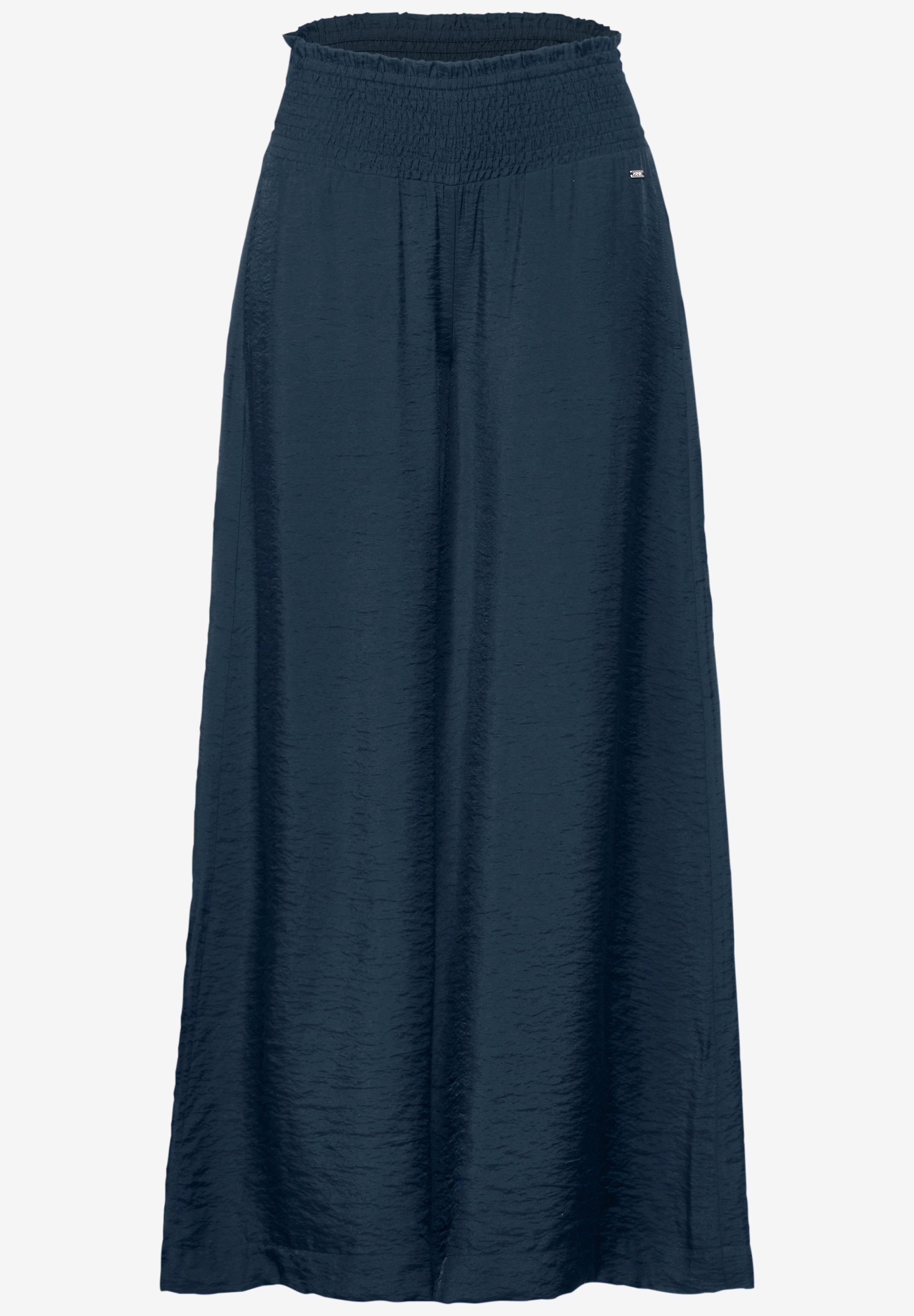 Struktur Hose mit Wide Legs