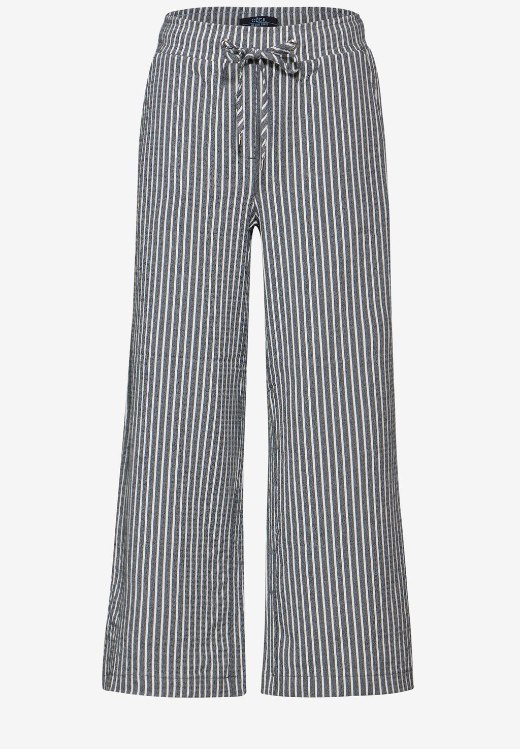 Gestreifte 7/8 Hose