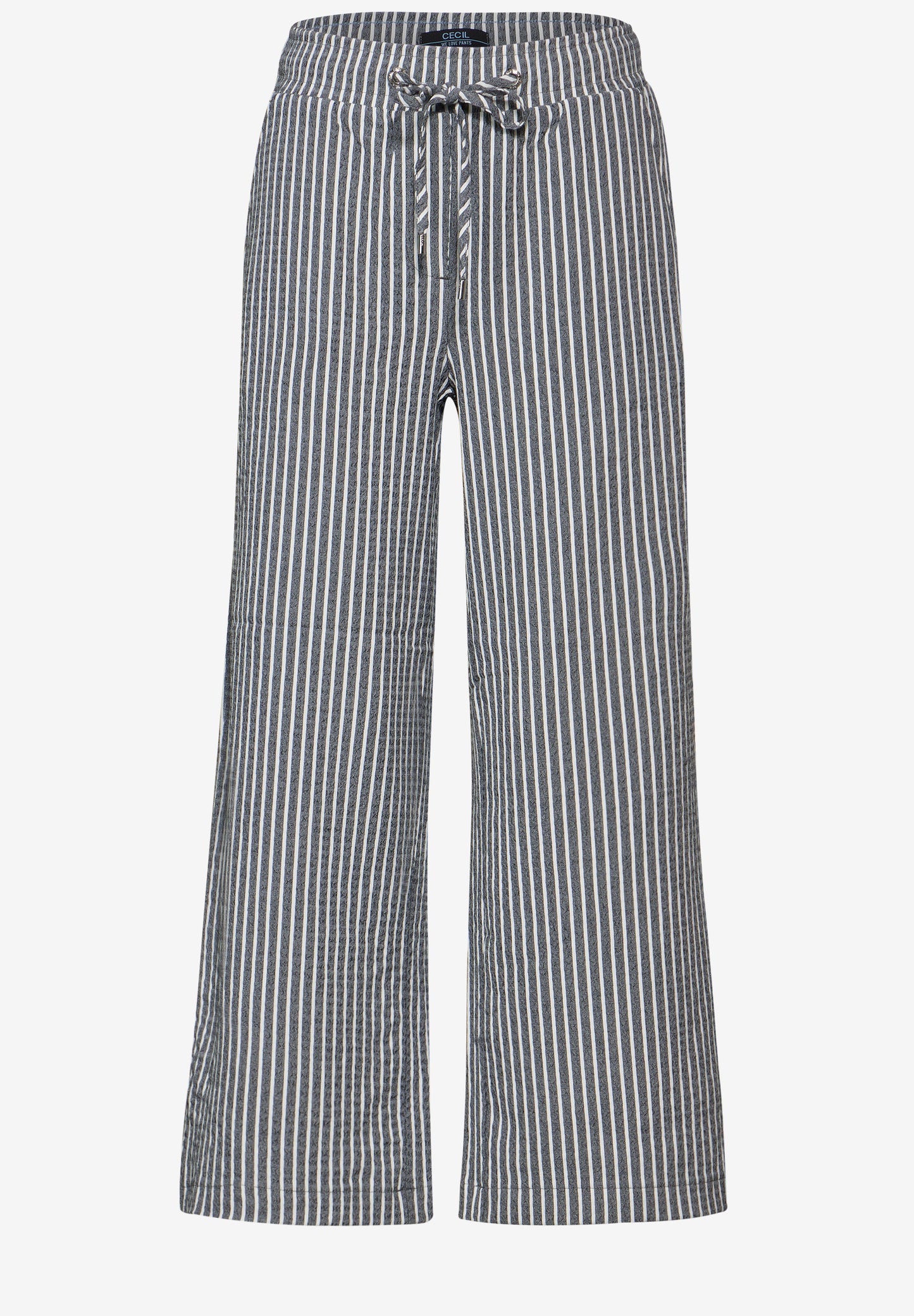 Gestreifte 7/8 Hose
