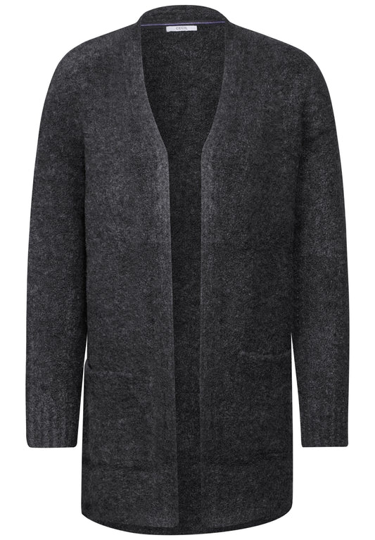 Langer Bouclé Cardigan