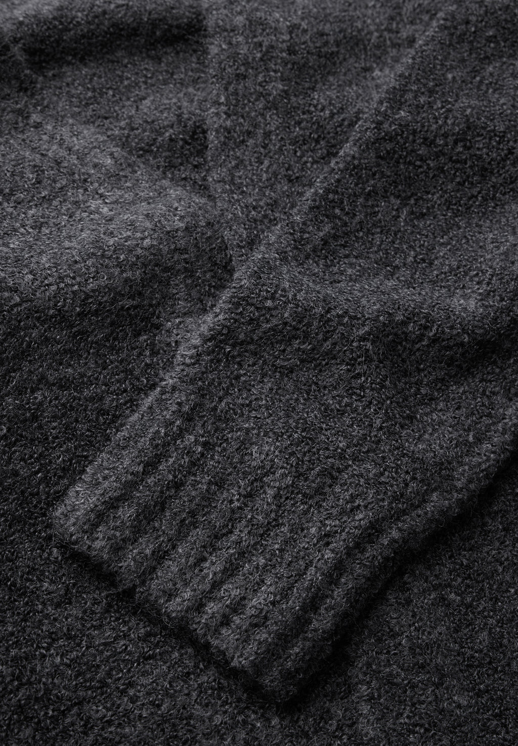 Langer Bouclé Cardigan