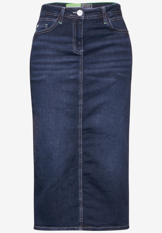 Midi Jeansrock