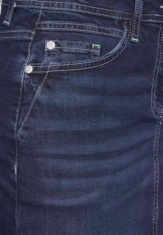 Midi Jeansrock