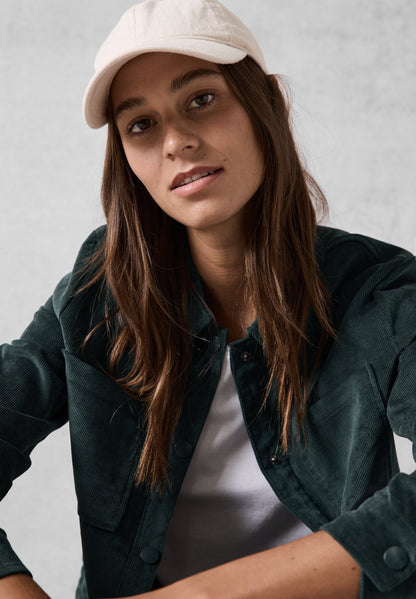 Kurze Cordjacke