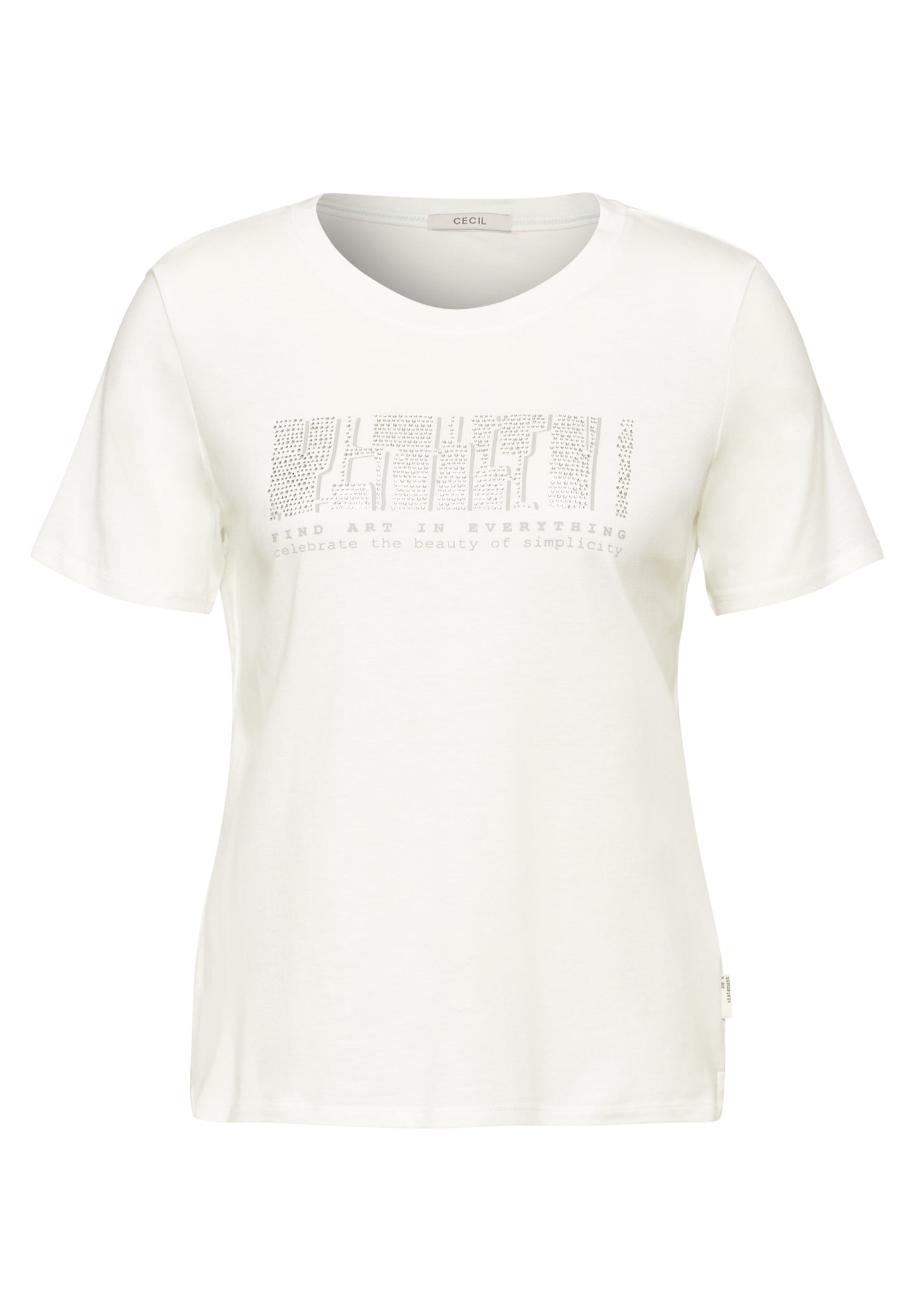 T-Shirt mit Schriftzug