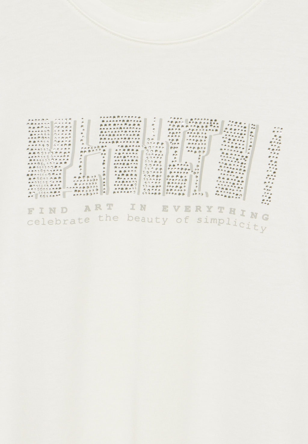 T-Shirt mit Schriftzug