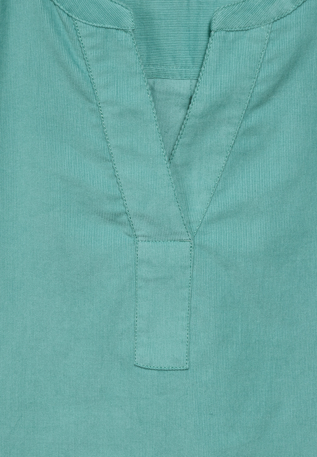 Cord-Kleid in Unifarbe