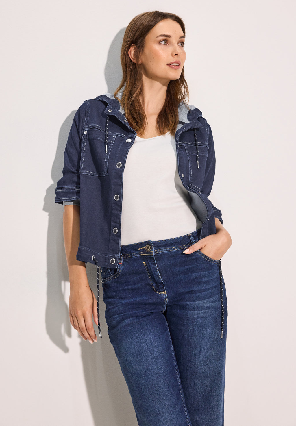 Jeans-Blouson