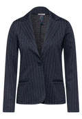 Blazer im Nadelstreifen-Look