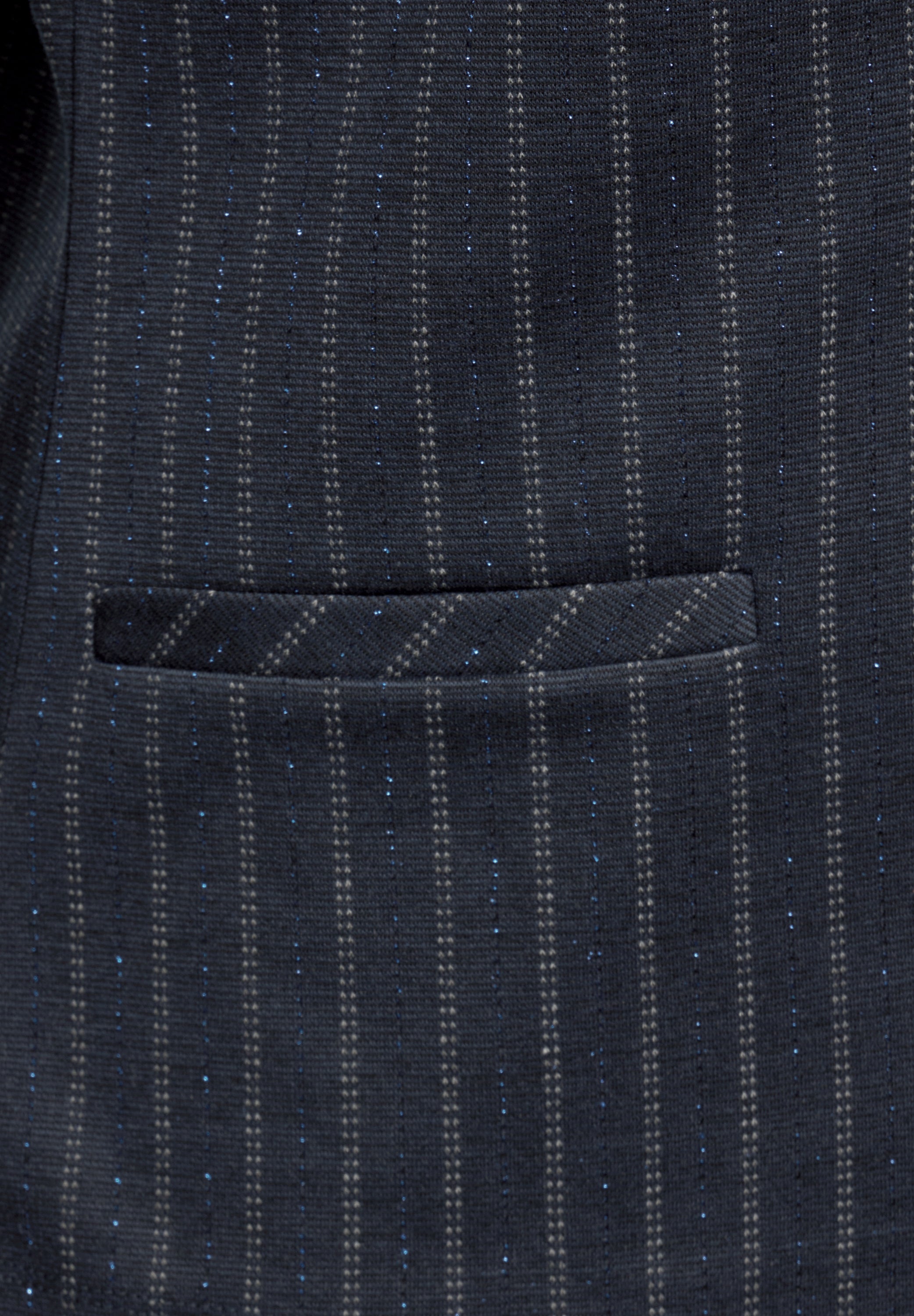 Blazer im Nadelstreifen-Look