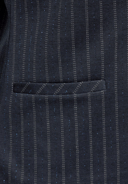Blazer im Nadelstreifen-Look