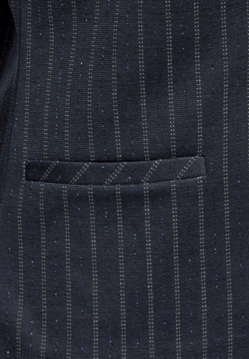 Blazer im Nadelstreifen-Look