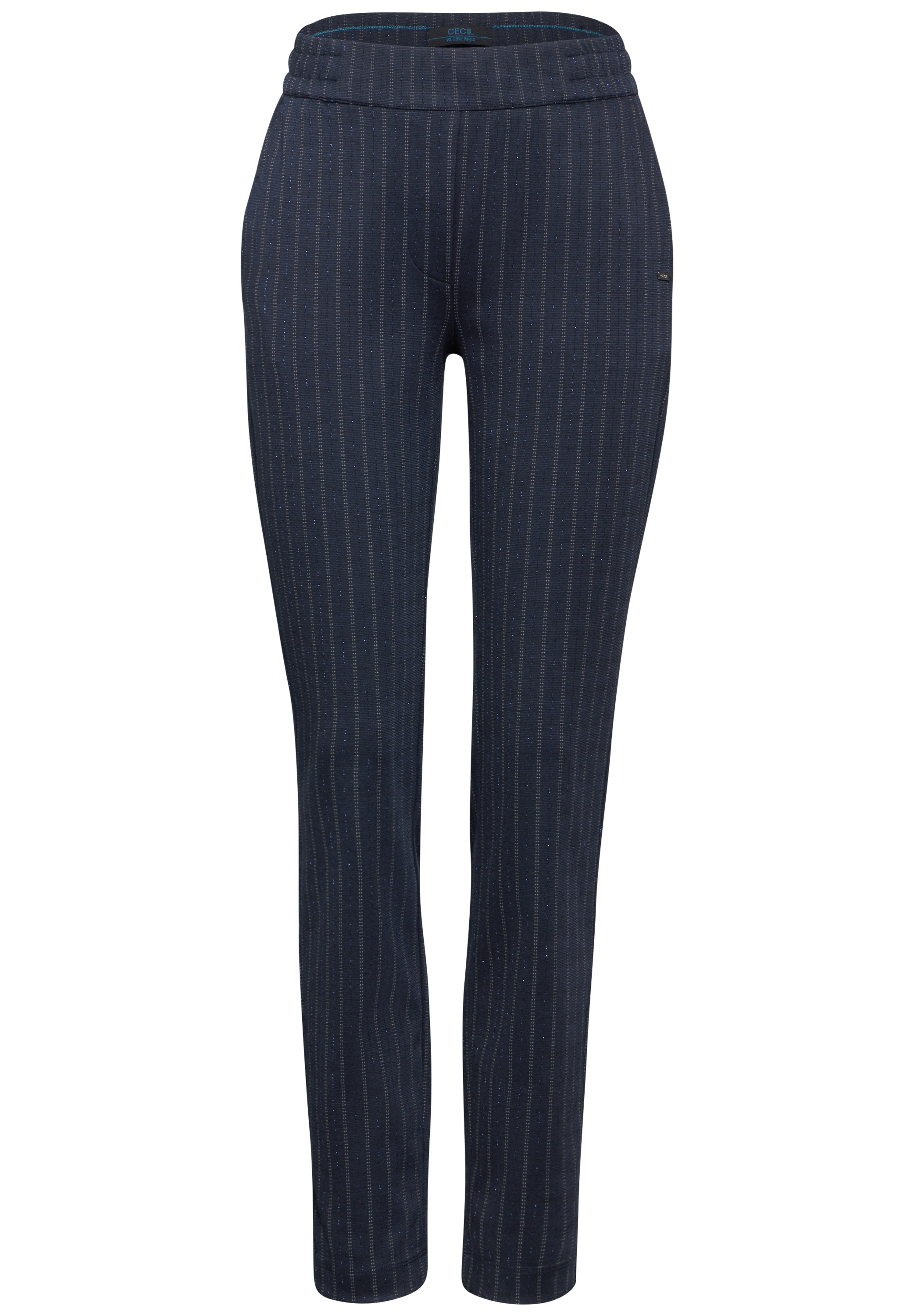 Hose im Nadelstreifen-Look