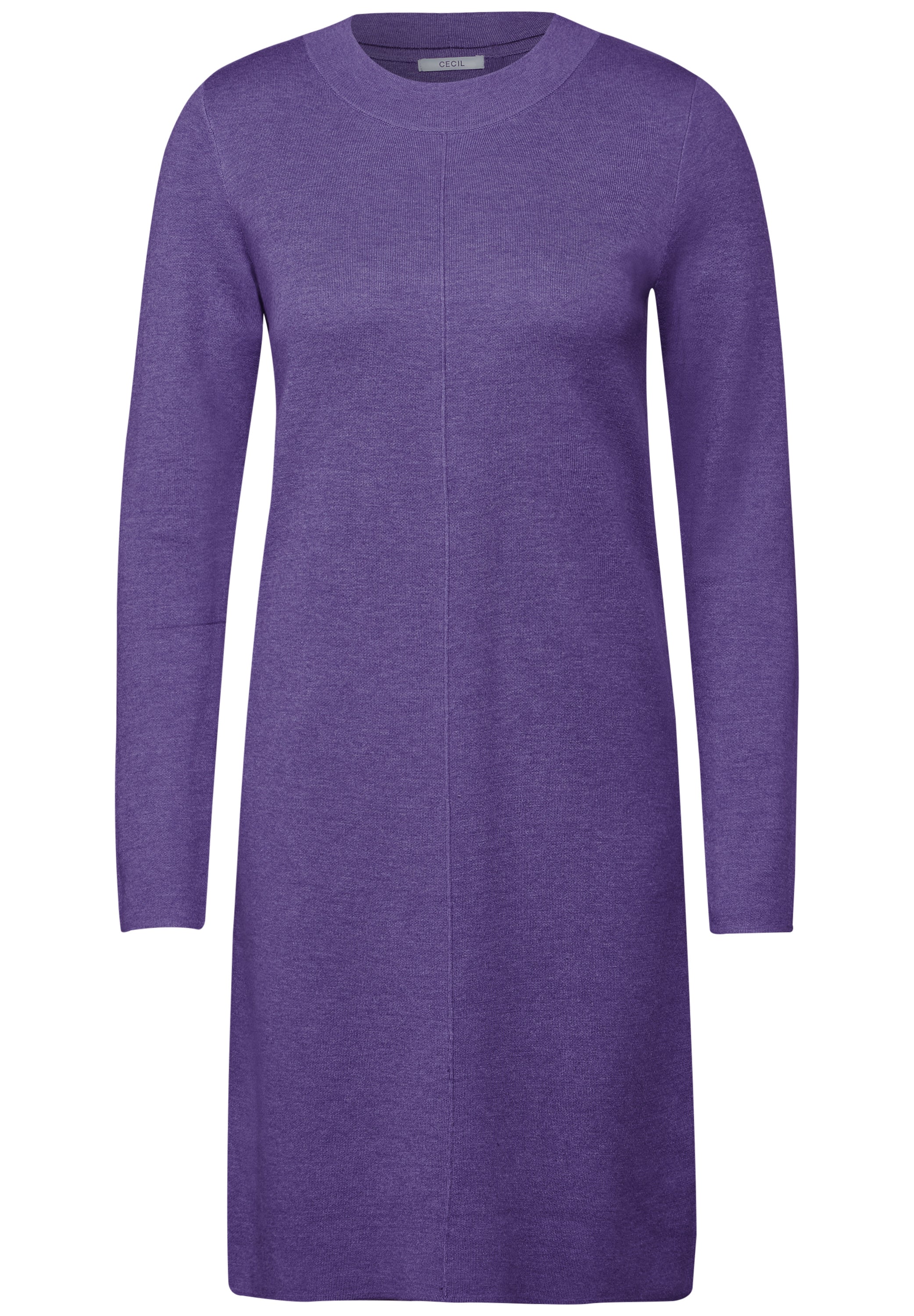 Knielanges Strickkleid